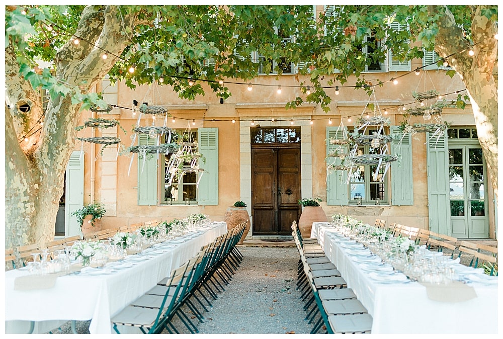 repas au Chateau des Demoiselles